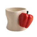 Creative Green Pepper Ceramic Mug - A Little Gift for Everybody